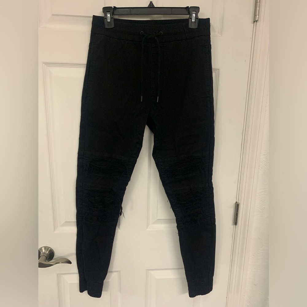 Saint Morta men’s black joggers sz Small